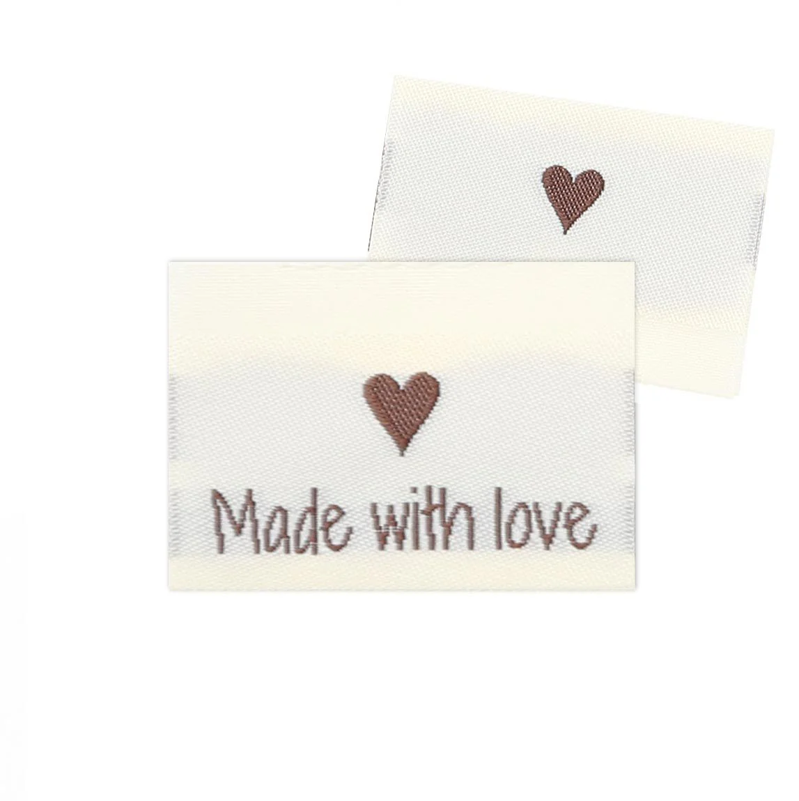 10 Etichette – Made with love – 1 cuore