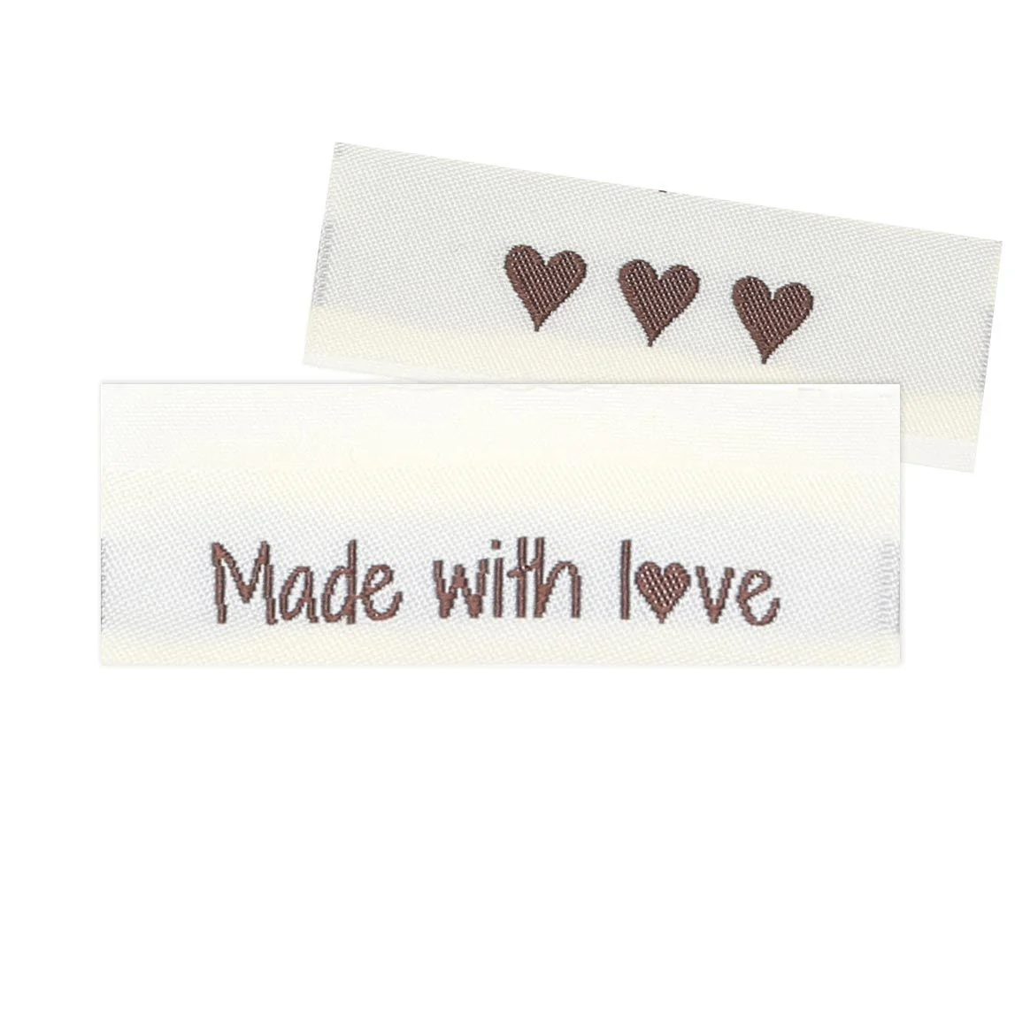 10 Etichette – Made with love – 5 cm
